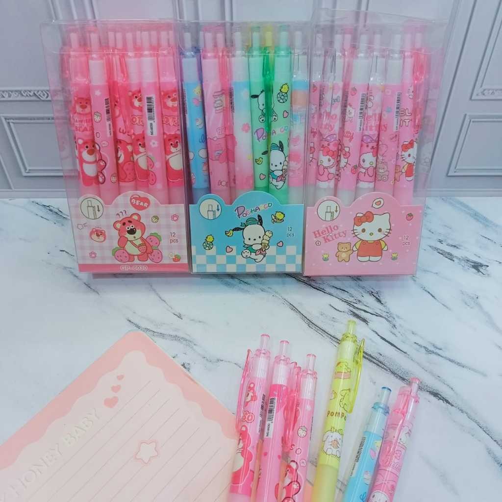 

Cod PULPEN BISA HAPUS / pen magic Bolpoin Gel Erasable alat tulis multifungsi pena ajaib tinta bisa dihapus