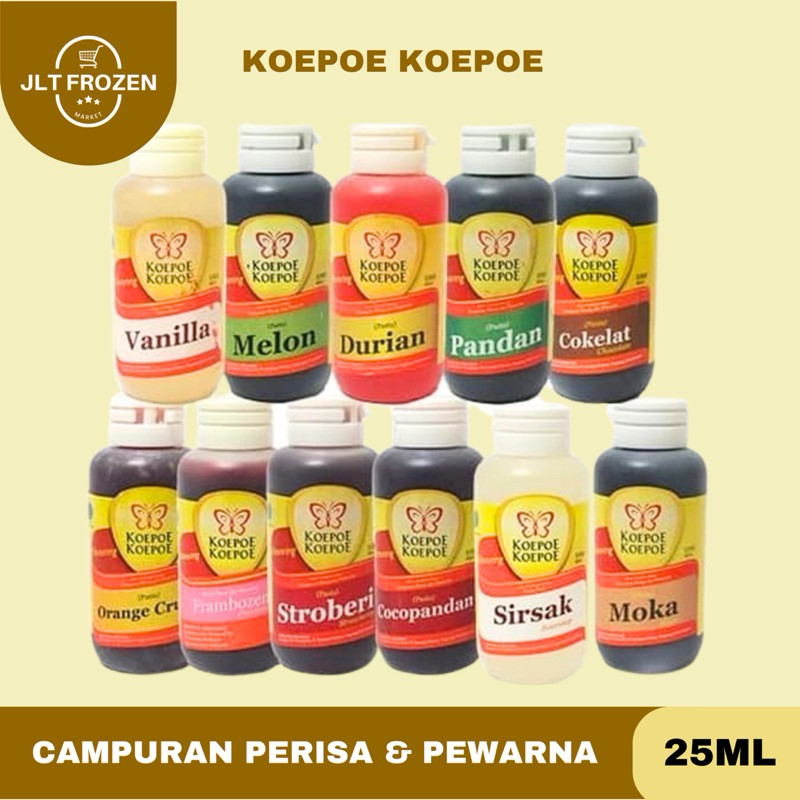 

Koepoe Koepoe Pasta Campuran Perisa & Pewarna Makanan- 25ml