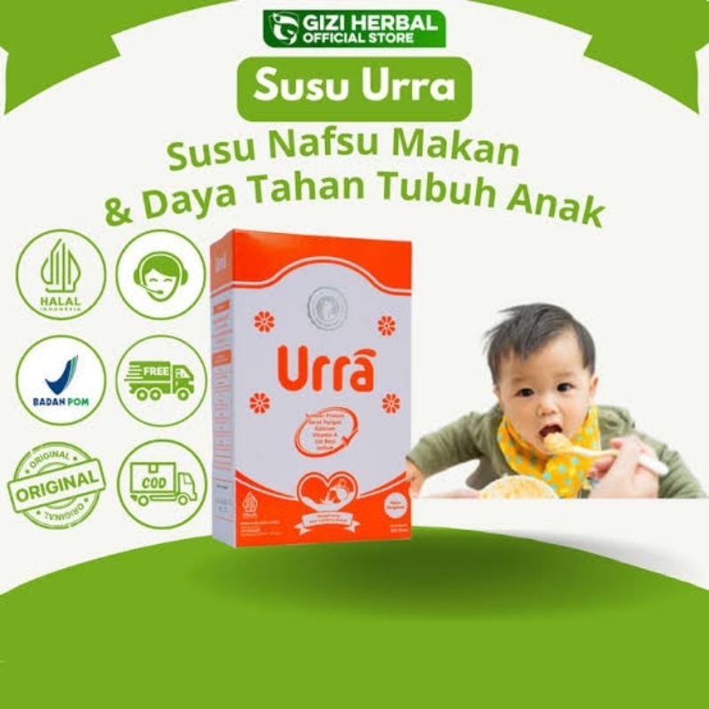 

Paket 1 Box SUSU URRA Original Susu Penambah Berat Badan Anak | Susu Kambing Saneen Halal BPOM Ori