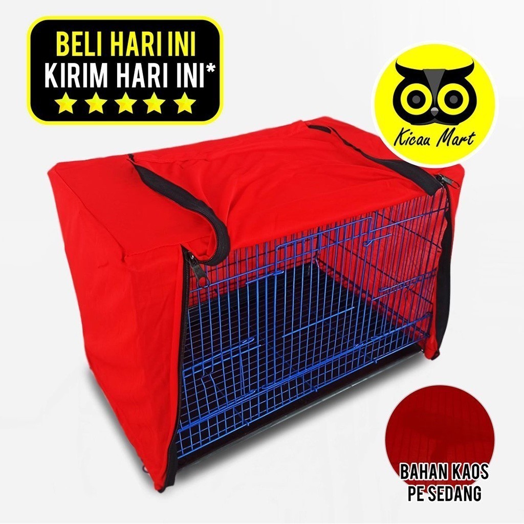 KICAU MART Krodong Kerodong Sangkar Ternak Umbaran Batre No.2 Sempati Ekonomis Kaos Pe Krodong Kanda