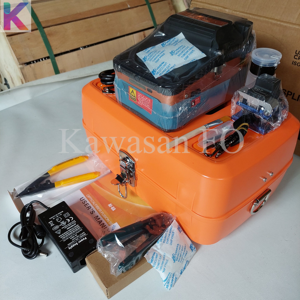 Splicer Signal Fire Ai6a / Splicer Ai6 / Fusion Splicer ai6a Alat Sambung Fiber Optik