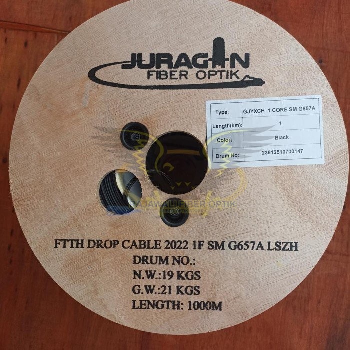 Kabel Dropcore 1 Core 3 Seling JFO Dropcore 1c 3s Panjang 1KM Juragan