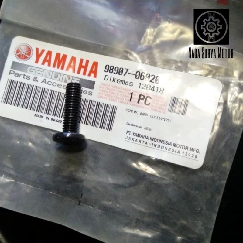 Baut body Yamaha Scorpio 98907-06020 ORI YGP