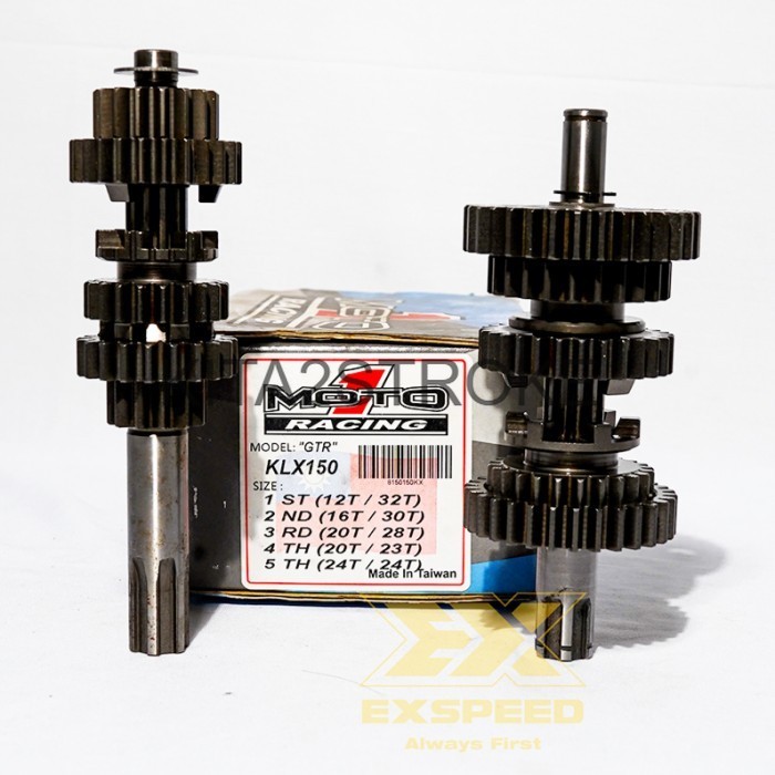 READY MOTO1 RACING GIGI RASIO RATIO KLX 150 KLX DTRACKER 150 GTR MOTO 1 ORIGINAL