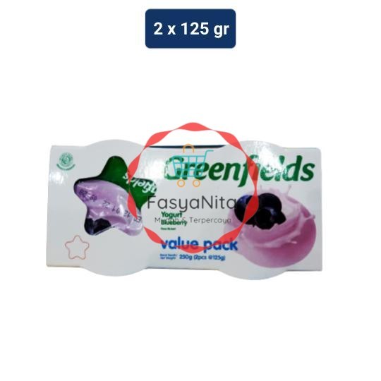 

Greenfields Stirred Yogurt Blueberry 2 x 125 gr - Fasyanita Denpasar