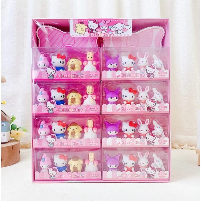 

Penghapus Pensil Unicorn Anak Lucu Perempuan Sekolah Cewek Karakter Sanrio Melody Cinnamoroll Kuromi Hello Kitty