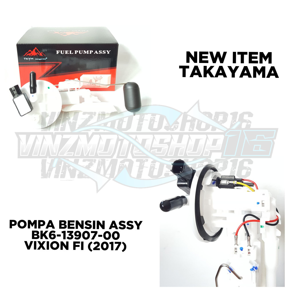 Fuel Pump Assy / Komplit FuelPump Pompa Bensin BK6 R15 New Led / Vixion New Led Takayama