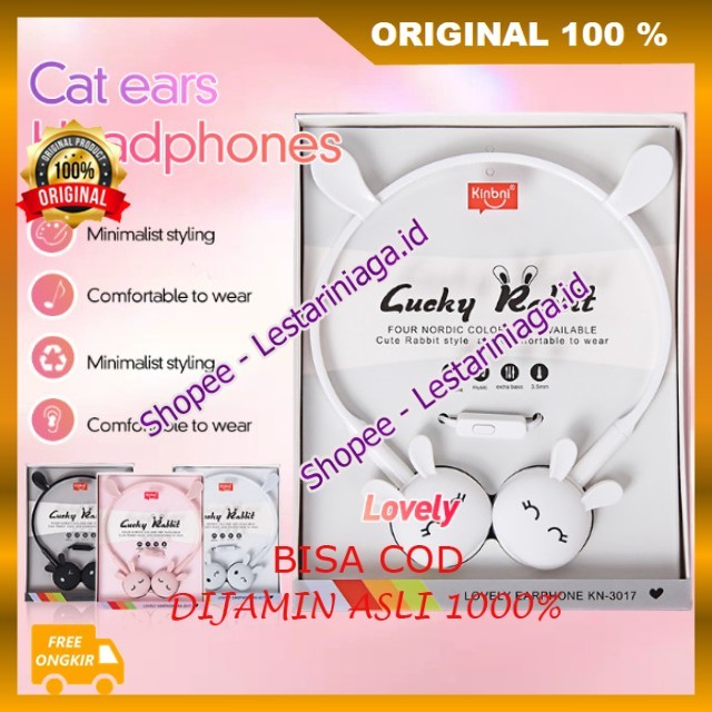 Headset Bando Karakter Headphone Cartoon Lucu Motif  + Mic ORIGINAL