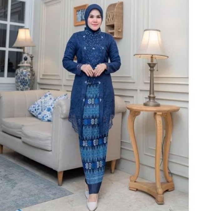 TUNIK FLOY BROKAT KINARA // TUNIK PESTA // SERAAMAN PESTA