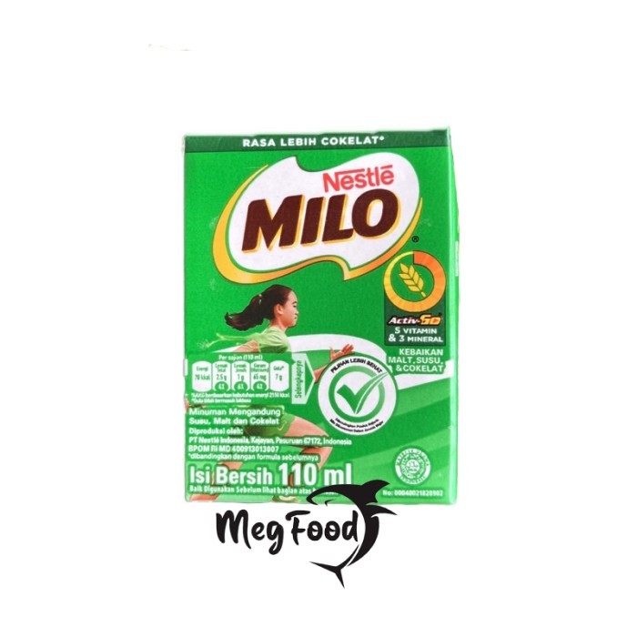 

Susu UHT Milo 110 Ml Susu Milo Cokelat Milo Kotak Nestle Susu Kotak ( 110ml x 36 Pcs )