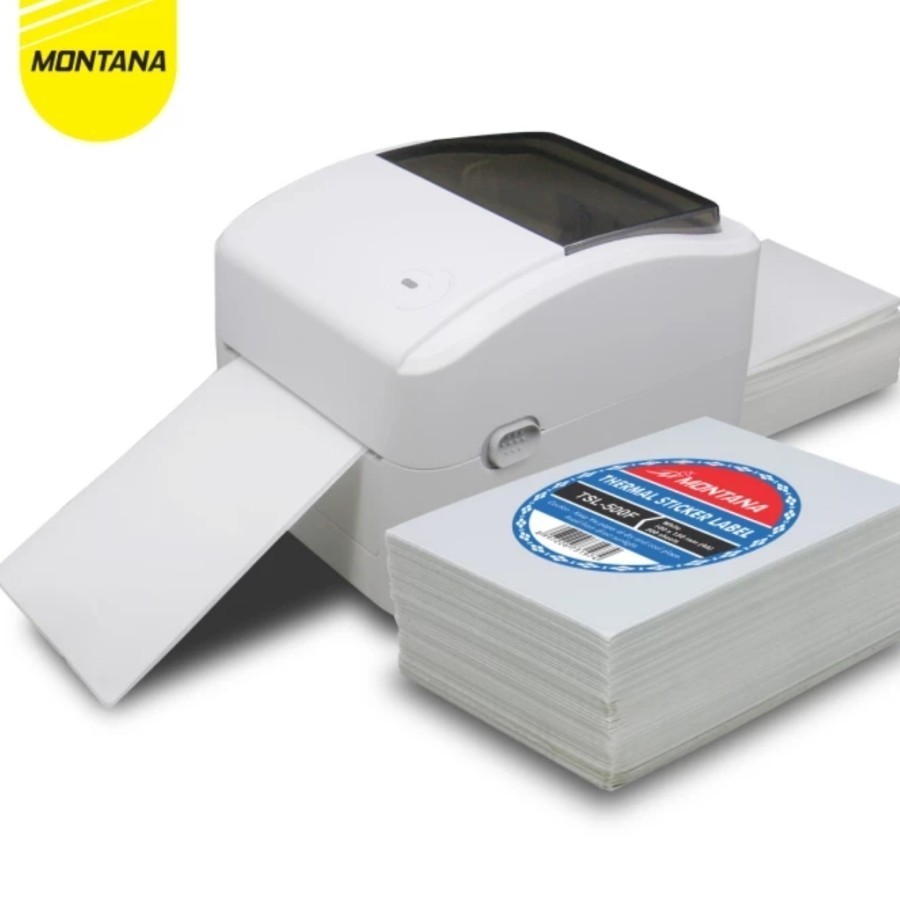 

Montana kertas Thermal 100x150 mm/stiker label barcode A6/500pcs