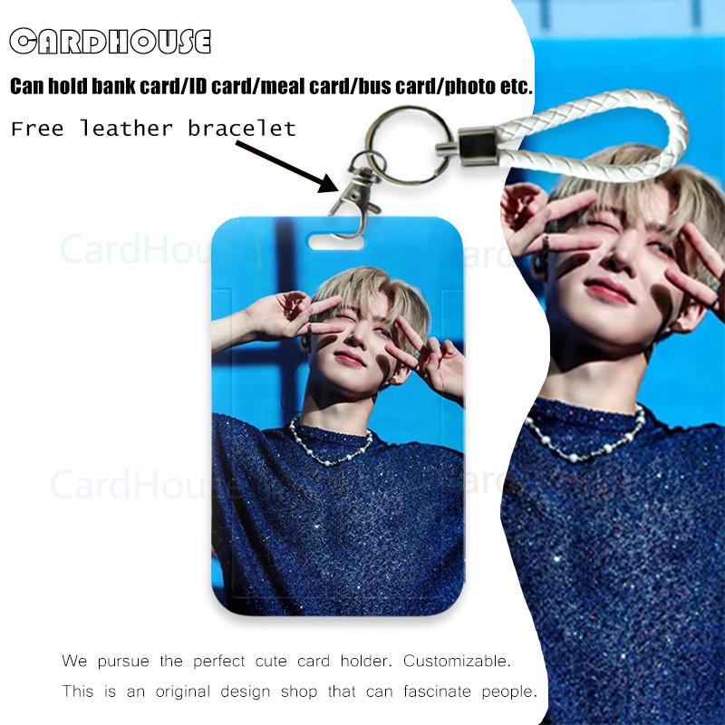 

( CardHouse ) ID CARD HOLDER Celebrity Kim HanBin LT41 Tempat Kartu Photocard Photo Card KARTUN
