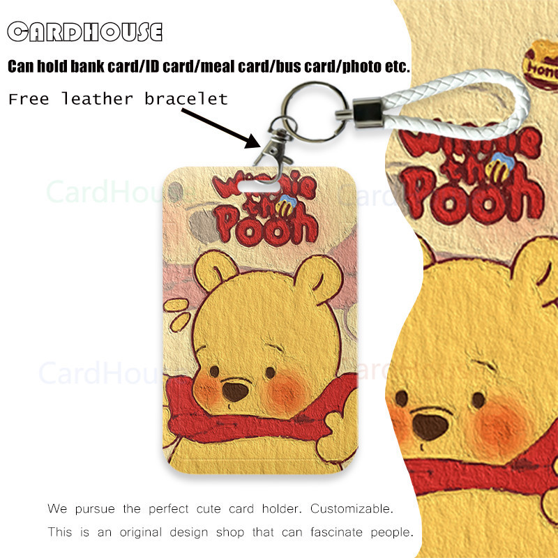 

( CardHouse ) ID CARD HOLDER Winnie The Pooh Kartun LT32 Tempat Kartu Photocard Photo Card KARTUN