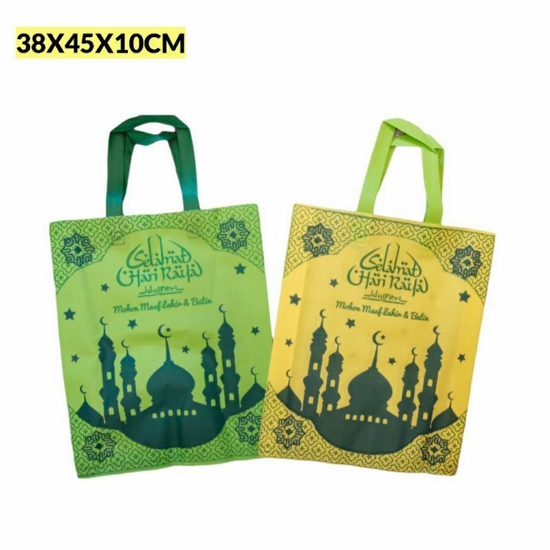 

Tas lebaran selamat hari raya idul fitri goodie bag lebaran ied 38x45