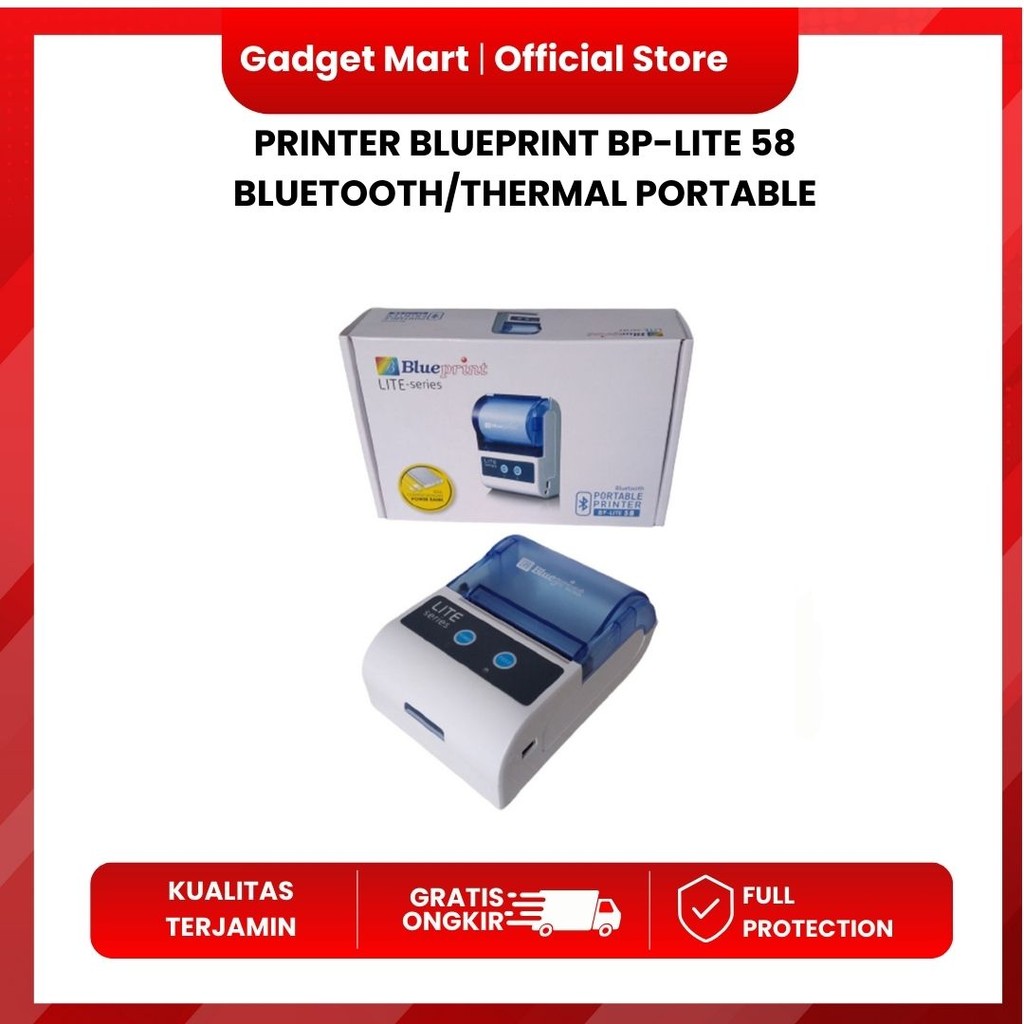 PRINTER BLUEPRINT BP-LITE 58 BLUETOOTH/THERMAL PORTABLE