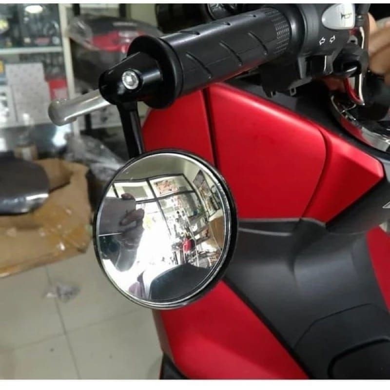 Spion Jalu Bulat Cembung Universal / Spion Bar end / Spion Jalu Bar End / spion jalu vario 150 / spi