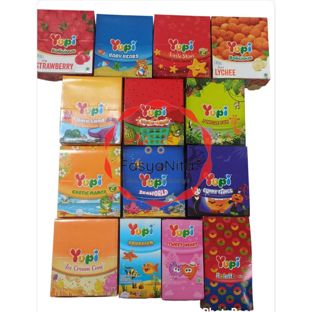 

Yupi BOX Permen Jelly Gummy - Fasyanita Denpasar