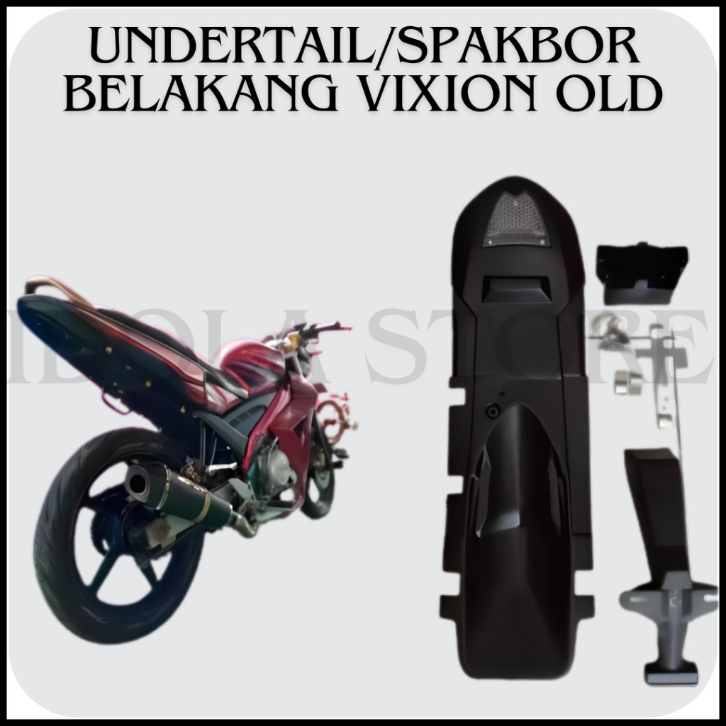 Undertail Kolong Variasi Vixion Old Lama Stoplamp 3in1 Accesories Motor