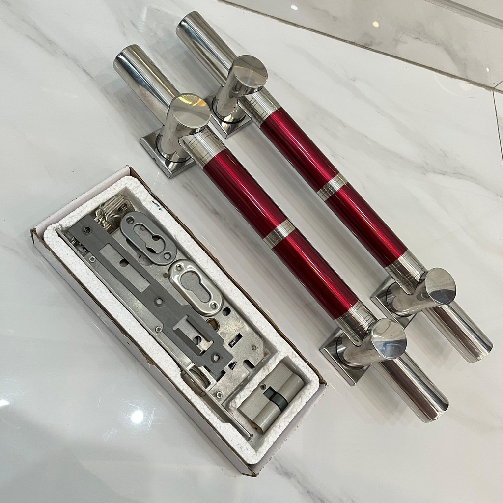 handle pintu body kunci terbaru minimalis tarikan pintu 45cm 60cm suling spb list