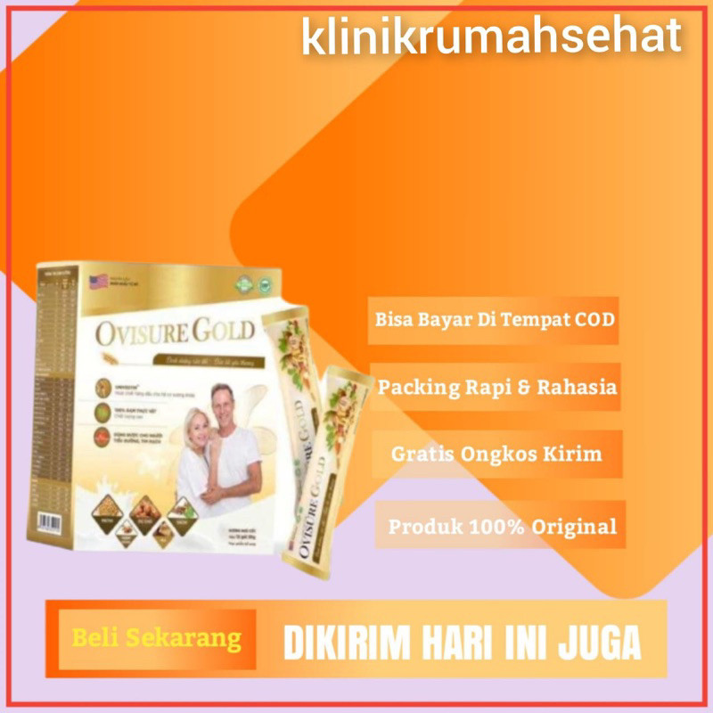 

Harga Per 1 Box ) OVISURE GOLD MILK SUSU - ovisure gold susu kesehatan tulang dan nyeri sendi terbaik