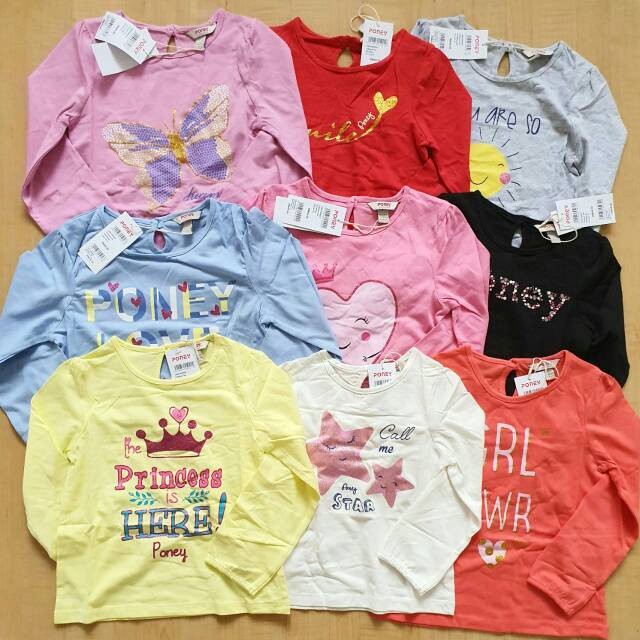 PONEY GYMBOREE - KAOS ANAK BAYI CEWEK PEREMPUAN ORIGINAL - SIZE 6M 12M 24M