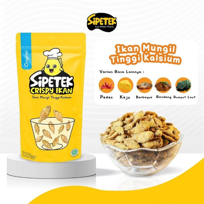 

[New] SIPETEK CRISPY IKAN ABON LAUK PAUK KERING