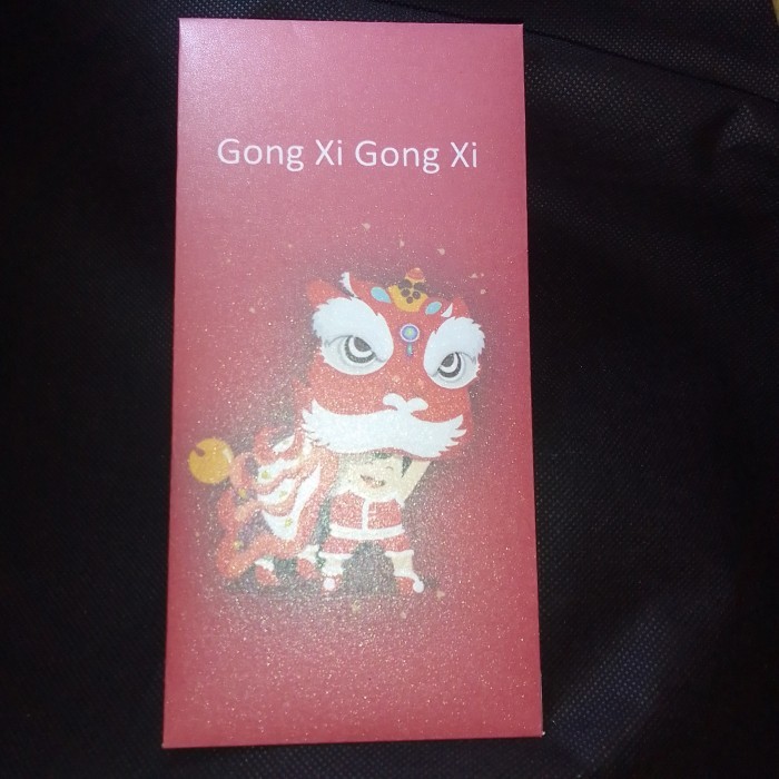 

(Isi 10) Angpao Imlek Jumbo Angpau Kertas Glitter