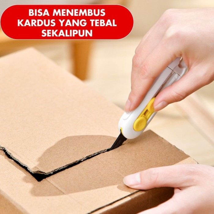 

Alat Pembuka Paket Unboxing Magnetik Portabel dengan Bahan Teflon Anti Lengket Aman Tidak Merusak Isi Paket - Hijau