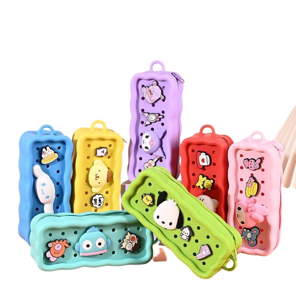 

Kotak Pensil Wanita dan Anak Karakter Silikon Cute