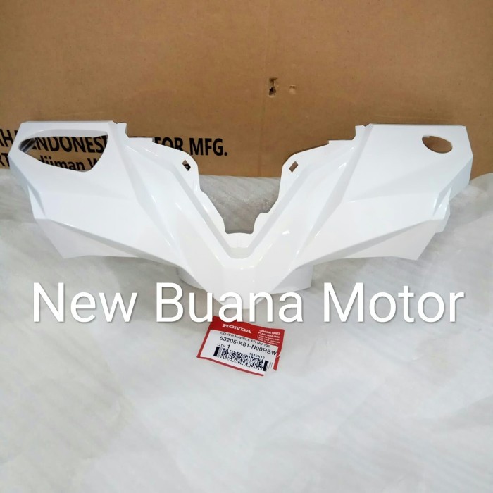 Batok Depan New Beat Sporty 2018 Putih berkualitas