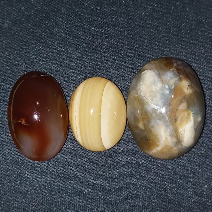 Paket Nomor 35 Natural Batu Akik Motif Gambar Unik Antik Bukan Cincin Perak Emas Bacan Pirus Kecubun