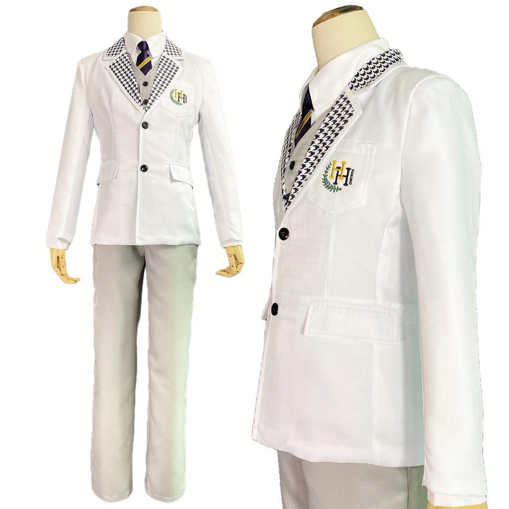 HOLOUN Blue Lock Anime Cosplay Costume Wig Episode Nagi Reo Mikage DK School Uniform Embroidery Suit