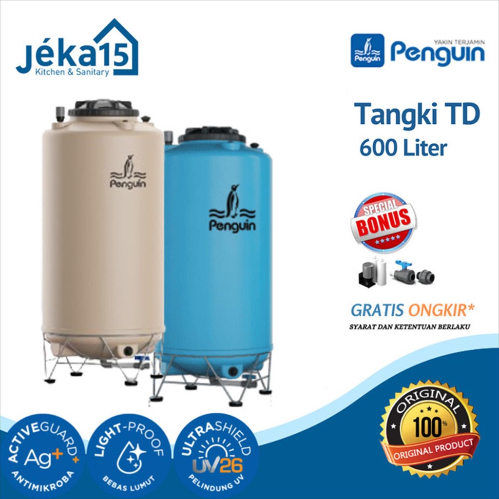 TOREN PENGUIN TD 60 (600 LITER) | TANGKI AIR PENGUIN