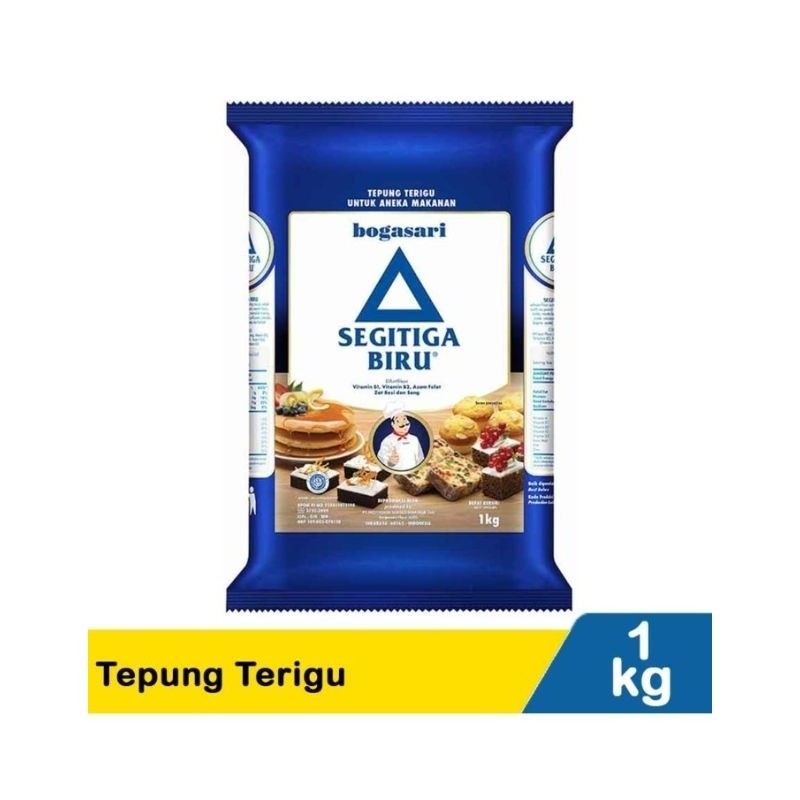 

Segitiga Biru Tepung Terigu Bogasari 1 kg