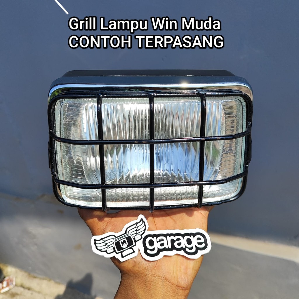 grill Lampu honda win Lampu Depan WIN Tua Pelindung Lampu Depan Honda Win Tahun Tua Tebal Win100 1Se