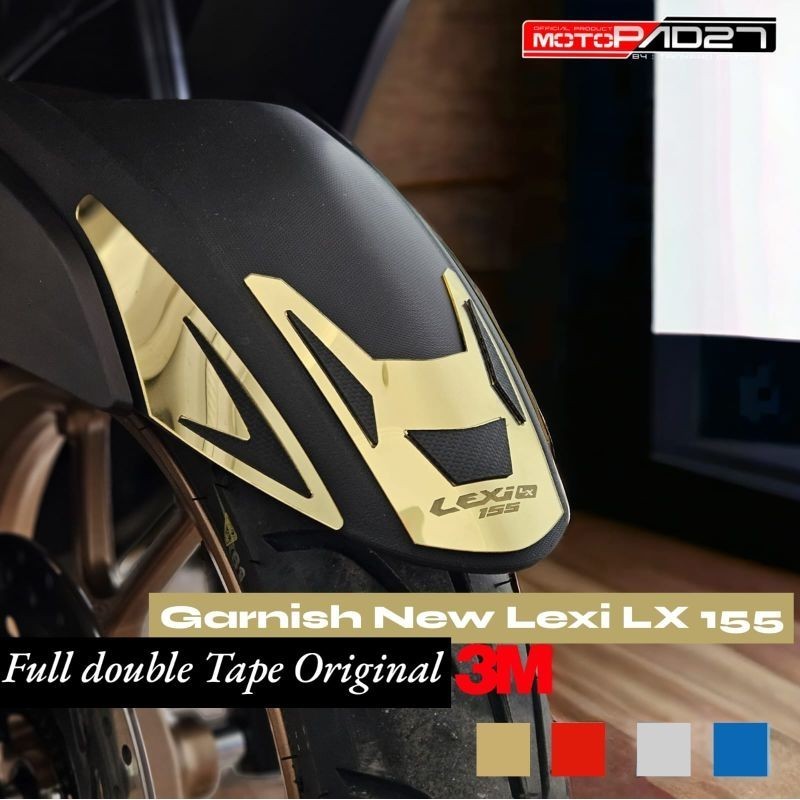 Garnis Spakbor Depan Lexi LX 155 Bahan Kaca Akrilik aksesoris motor lexi