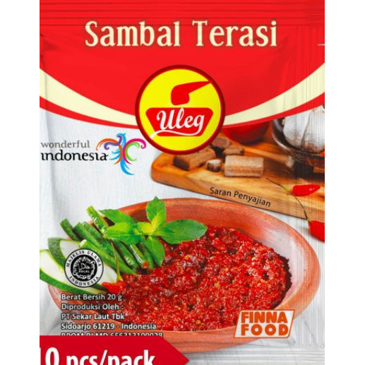 

[Tokome23] COD (10 PCS) SAMBAL ULEG FINNA ISI