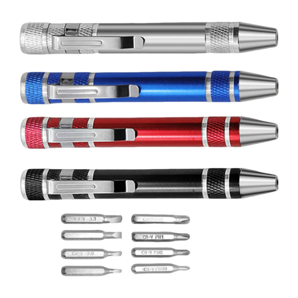 Multifunction Pocket Precision Mini Screwdriver Pen Mobile Phone Repair Hand Tools Kit Portable Scre
