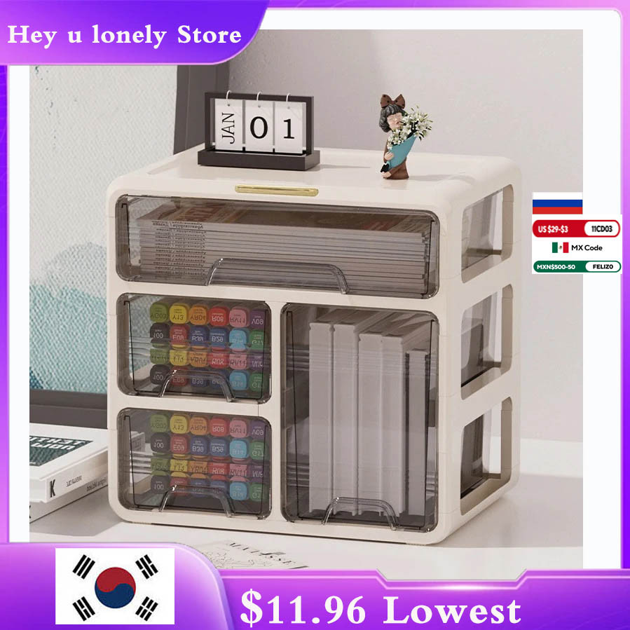 

Desk Drawer Organizer Large Medicine Storage Box Office Stationery Holder Makeup Organizer Box Drawer Organizer Desk Accessories