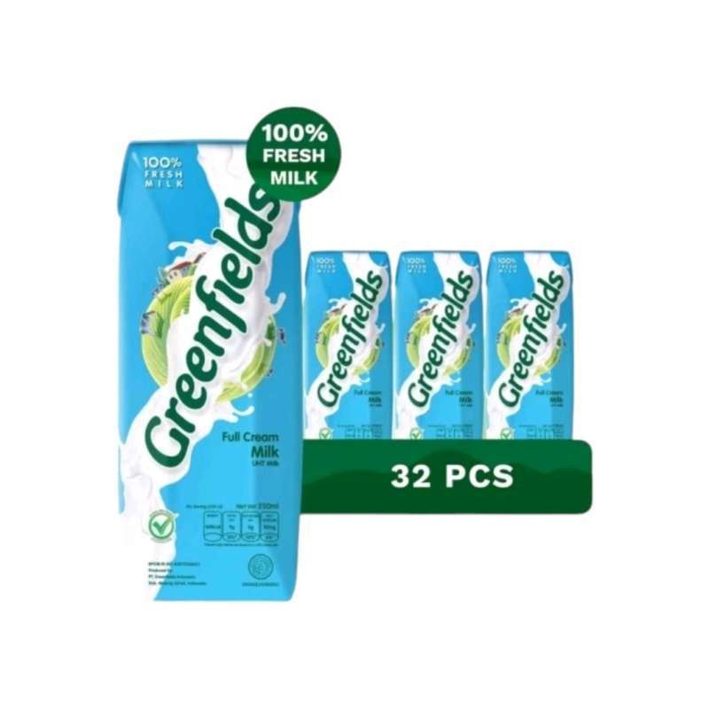 

Greenfields Susu UHT Full Cream 1 Karton (32x250ml)
