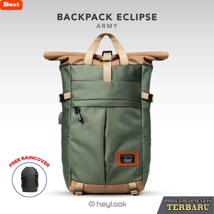 tas ransel pria murah berkualitas TAS RANSEL PRIA BACKPACK ECLIPSE TAS LAPTOP TAS PUNGGUNG WANITA - 