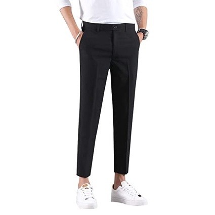 Celana Ankle Pria Man Ankle Pants Celana Slim Fit