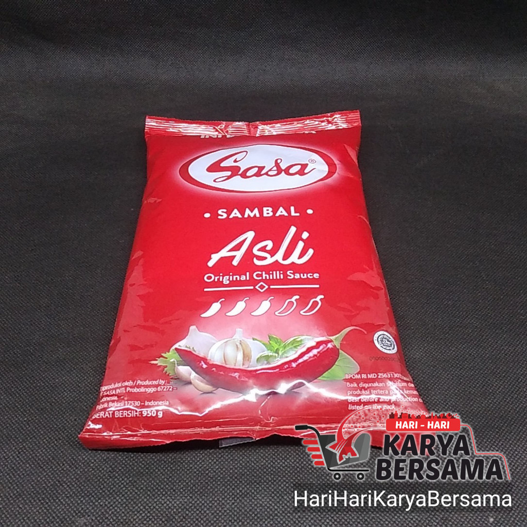 

BAHAN MASAK SASA SAMBAL ASLI POUCH 950GR