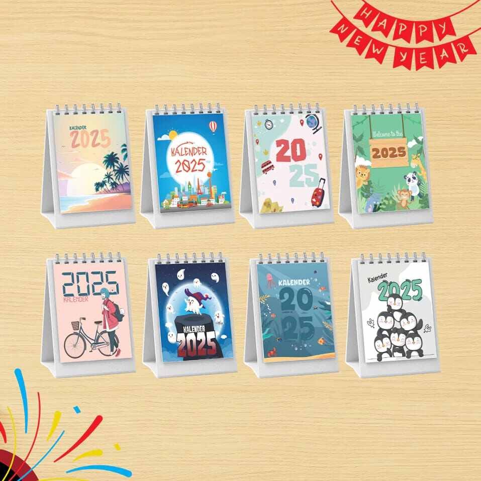 

[TERBARU ] new model kalender 2025/kalender aesthetic 2025/kalender meja 2025/kalender mini 2025/kalender meja mini 2025