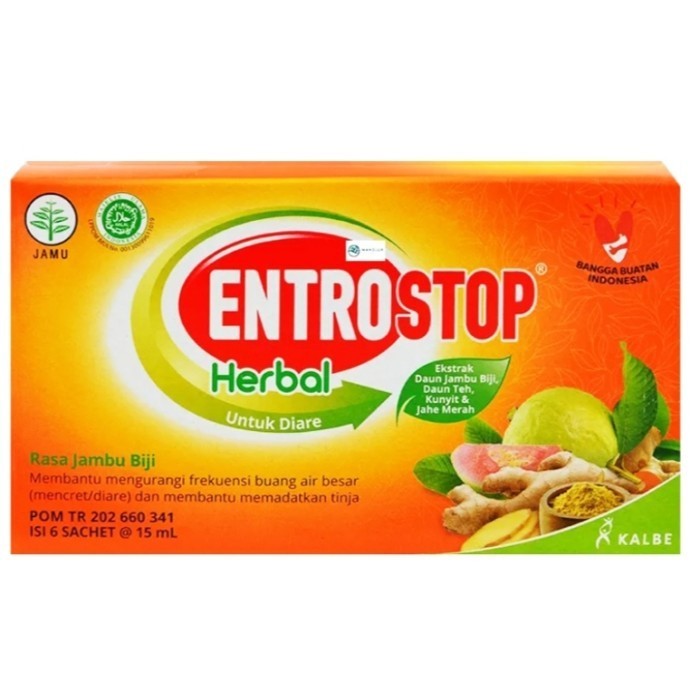 

New Item ENTROSTOP HERBAL DEWASA KTK ISI 6S