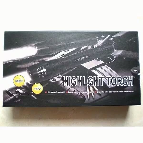 Senter swat led cree xmt t6 2 batre / Senter swat besar 2 batre XML T6 / Lampu Senter LED Mini e18 X