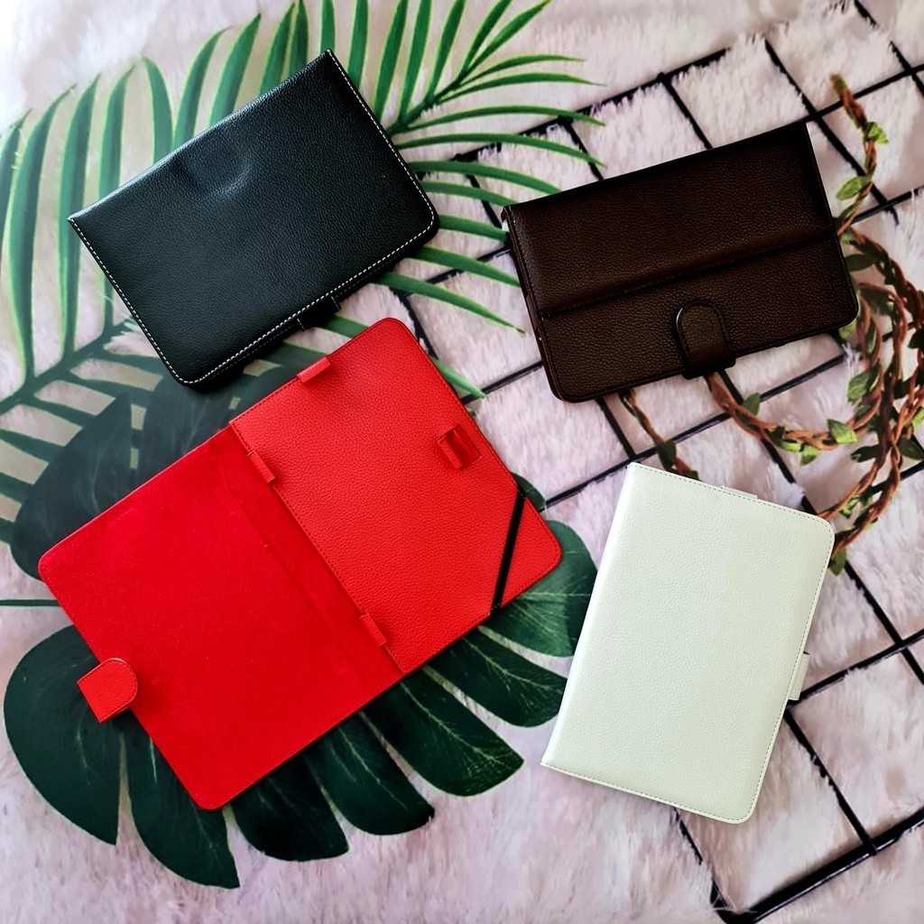 Sarung Tablet 7 Inch Universal Polos Flip Cover Leather Case Dompet Tab 7 Inci 𝙀𝘾 518