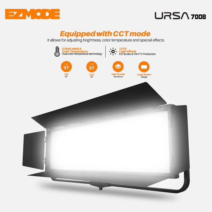 EZMODE URSA GK Panel-700B Light Panel Bi-Color for Studio Lighting