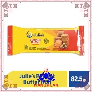 

NEW ITEM SNACK JULIES SANDWICH PEANUT BUTTER 82.5G