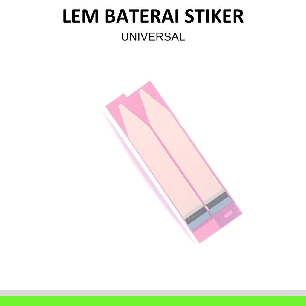 

Lem Stiker Baterai Universal RakkiPanda | Perekat Kuat & Mudah Dilepas untuk Elektronik